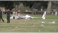 NTSB: Experimental plane’s fuel-flow dropped prior to emergency landing at Long Beach park that injured pedestrian