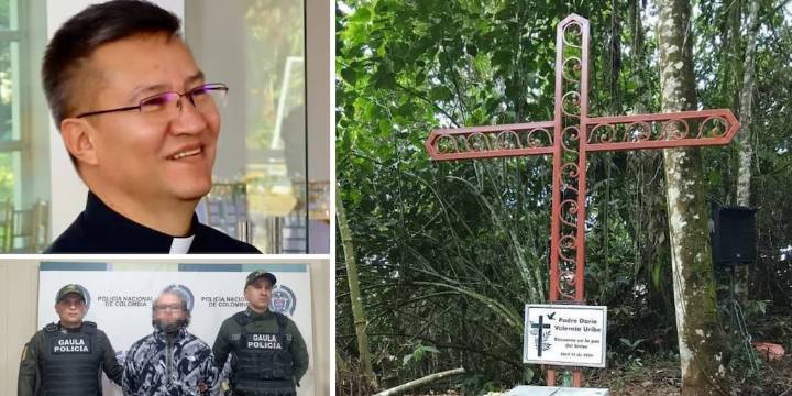 Cuatro tiros recibió el padre Darío Valencia: reconstruyeron el crimen del sacerdote cuyo asesino fue extraditado a Colombia