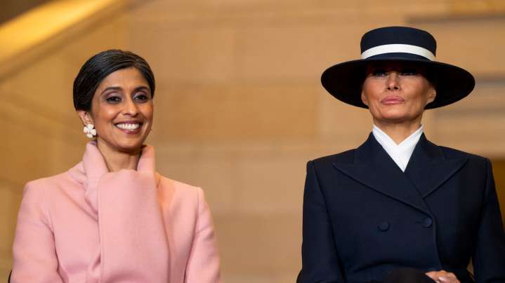 Usha Vance's Killer Legs Can't Distract From Her Obvious Disconnect With Melania