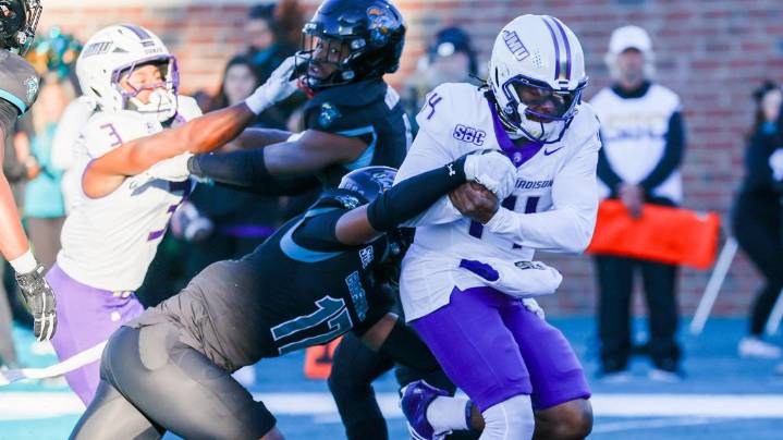 James Madison completes perfect Sun Belt season with rout of Coastal Carolina