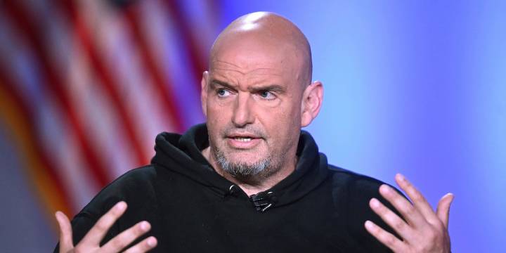 US Sen. John Fetterman hospitalized after fall