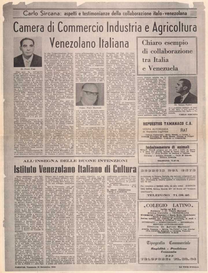 Camera di Commercio Industria e Agricoltura Venezolano Italiana