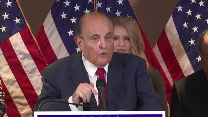 Trump pardons Giuliani, other allies accused of trying to overturn 2020 election defeat