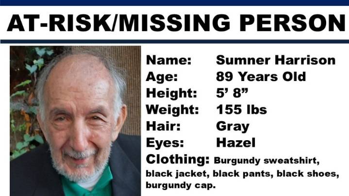 89-year-old at-risk man missing in Shoreline since Wednesday