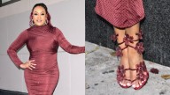 Vivica A. Fox Models Romantic René Caovilla Sandals in NYC