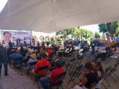 Esto dijo Gerardo Fernández Noroña sobre la marcha por la paz durante su visita a Alfajayucan