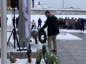Prescott remembers fallen local veterans in snowy ceremony