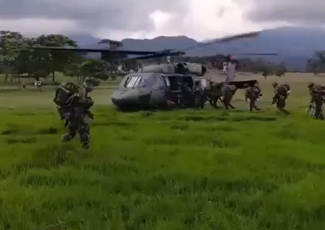 Bombardeo en el Guaviare contra disidencias de ‘Iván Mordisco’ .