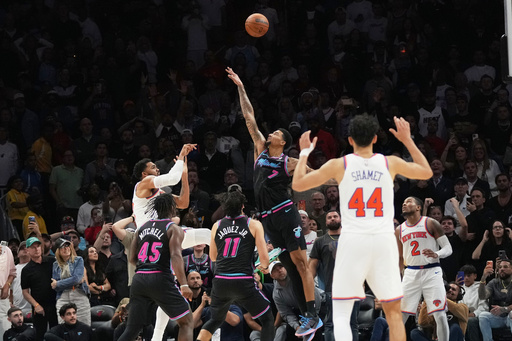 Heat sobreviven a un frenético final y vencen 115