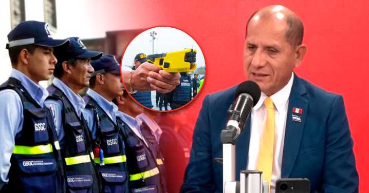 Alcaldes que no permitan a serenos usar arma de electrochoque deberían ser vacados, según vocero