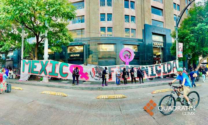 Marchan en 25N contra un México feminicida