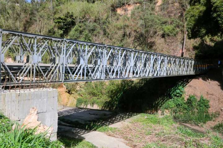 Puente El Golf ya está operativo de nuevo