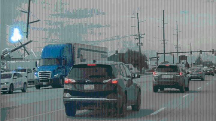 WATCH: Truck crashes into power pole in Ogden, caused outage for 4.8k customers