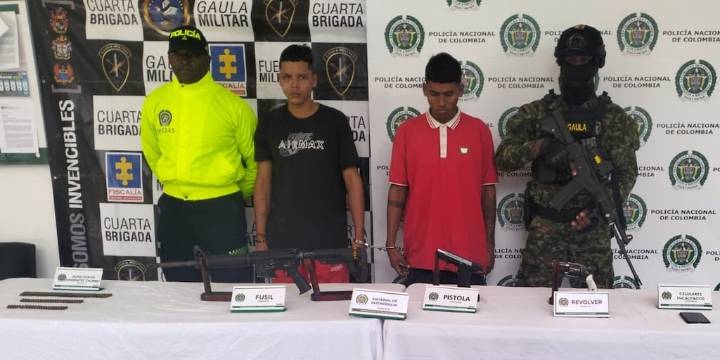 Golpe a las disidencias de ‘Primo Gay’ en Antioquia: capturan a dos integrantes en operación militar en Miraflores