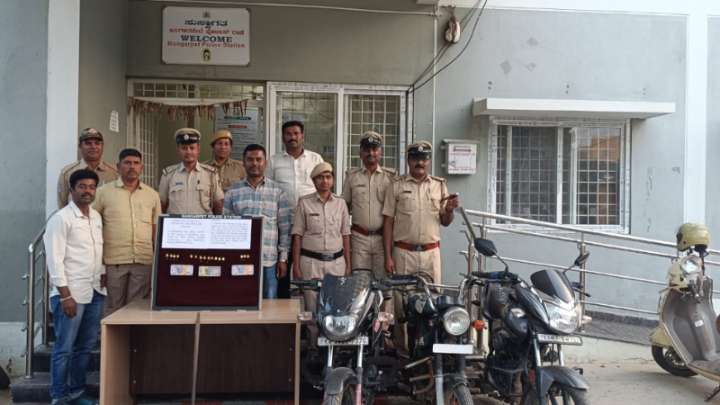 Five of family involved in 18 temple thefts across Kolar arrested