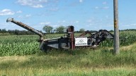 Retired Threshing Machine Takes Up New Full