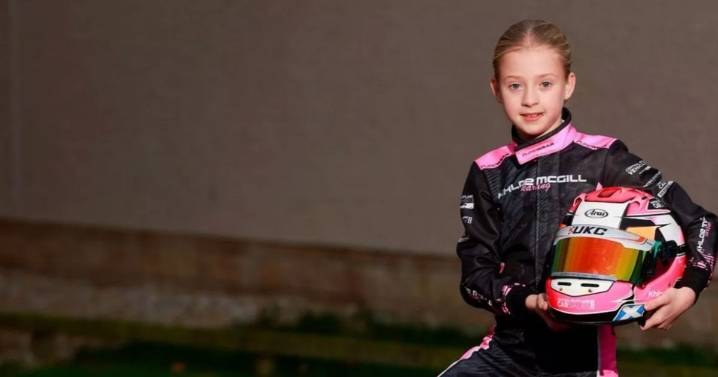 West Lothian schoolgirl chases dream after being accepted into prestigious F1 academy