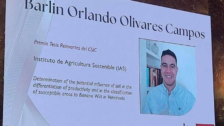 Barlin Olivares: el venezolano que destaca en el ranking del 2 % de científicos más influyentes del mundo