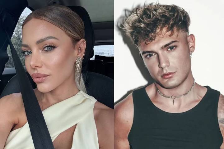 A los besos. El video de Evangelina Anderson e Ian Lucas que confirmaría el romance