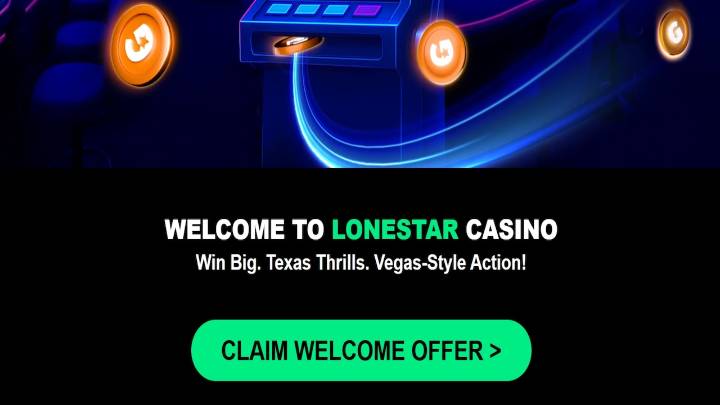 LoneStar Casino promo code: Welcome bonus offers 105 free Sweeps Coins