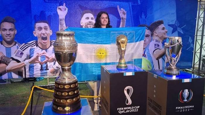 Las copas del Mundial, América y Finalissima llegan a Ullum: dónde y cuándo