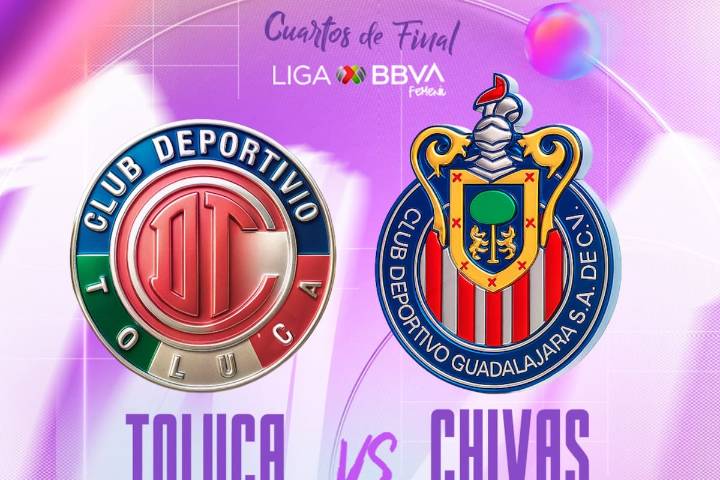 Toluca vs Chivas: EN VIVO, dónde, cuándo y a qué hora ver la vuelta de los Cuartos de Final del Apertura 2025 Liga MX Femenil