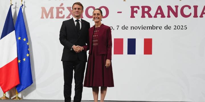 Sheinbaum acuerda con Macron agenda de ‘diplomacia feminista’, buscan erradicar violencia contra las mujeres a nivel mundial