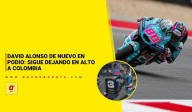 David Alonso de nuevo en podio: sigue dejando en alto a Colombia