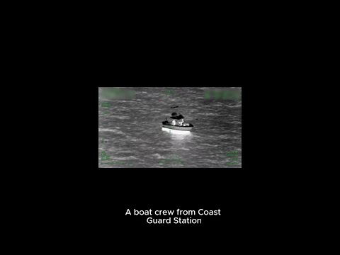 U.S. Coast Guard rescues boaters stranded in the Gulf