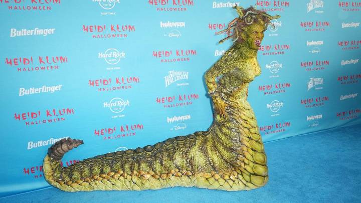How Did Heidi Klum Become Medusa for Halloween? (Hint: It Took Six Months)