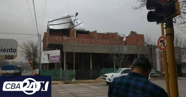 Ráfagas de 175 km/hora generaron destrozos y cortes de luz en Córdoba