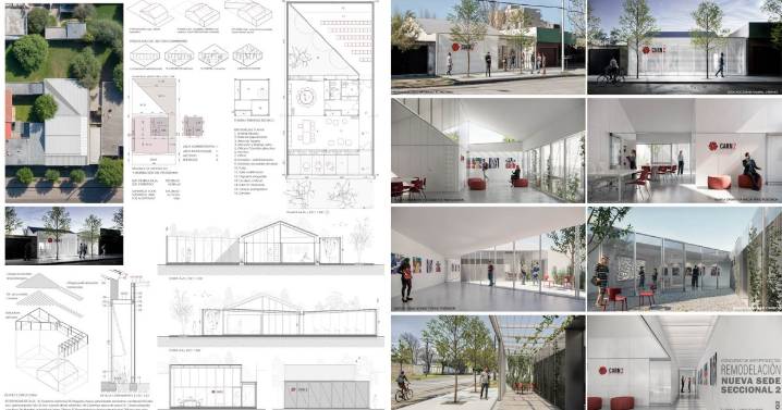 Así será la nueva sede de los arquitectos en Roca