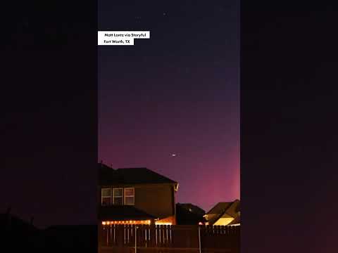 Aurora Borealis Displays STUNNED Americans Across the Country #shorts