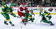 Jesper Wallstedt's dominant goaltending helps lift Wild over Hurricanes, 4