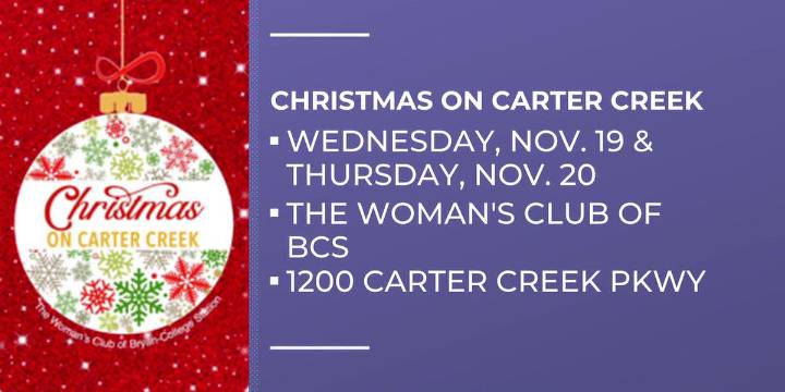 The Woman’s Club hosts Christmas on Carter Creek fundraiser