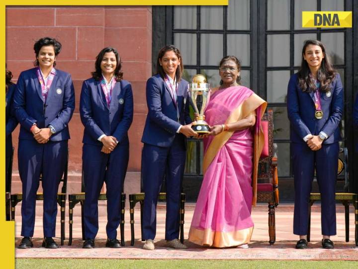 After PM Modi's interaction, President Droupadi Murmu felicitates World Cup