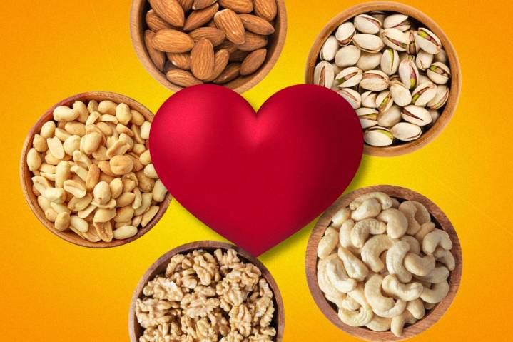 5 popular nuts ranked by nutritional value