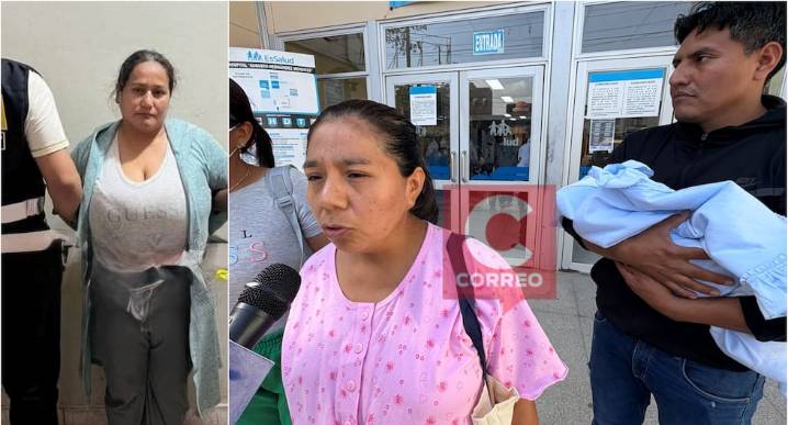 Robo de bebé en hospital de Ica: “La identifique, ella es la secuestradora de mi hijo”