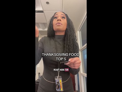 Thanksgiving food Top 5