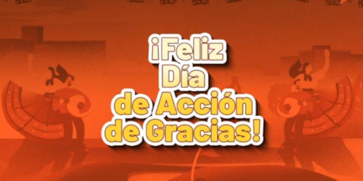 AQUÍ en CASA: Día de Acción de Gracias