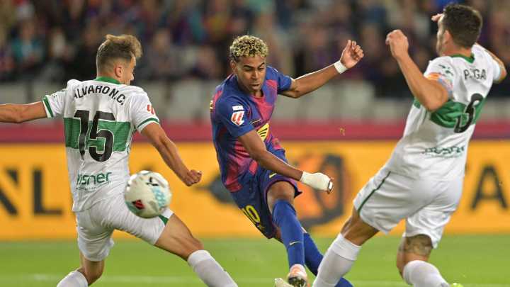 Barcelona recupera la confianza con sólida victoria contra el Elche y con un Lamine Yamal encendido