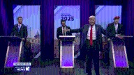 'SNL': Trump Crashes NYC Mayoral Debate to Roast Cuomo, Sliwa, Mamdani