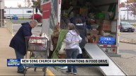 New song church food drive Saturday