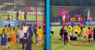 VIDEO: Francia y Colombia protagonizan impactante pelea campal en el Mundial Sub 17
