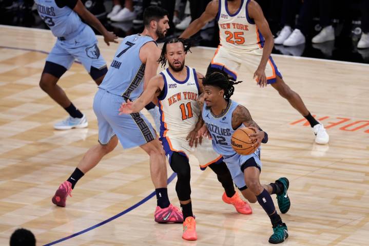 Jalen Brunson, Knicks rout Grizzlies for 5th straight win