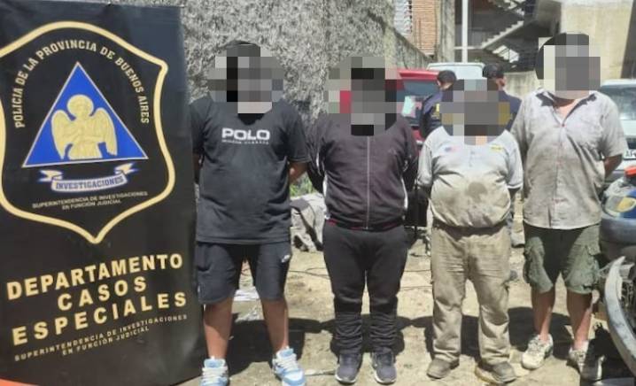 Ciudad Celina: desarticularon una banda que se dedicaba a vender y desguazar vehículos robados