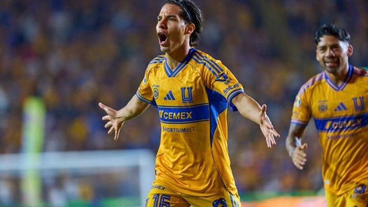 Tigres vence 3-1 al Atlético de San Luis y se coloca momentáneamente como líder
