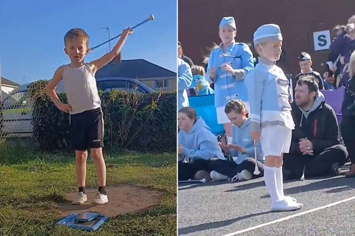 Little Boy Falls in Love with Baton Twirling and Goes Viral for His Talent (Exclusive)