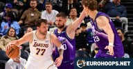 NBA results and standings: Luka Doncic, Lakers hold on