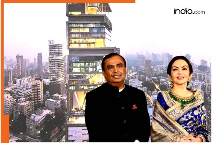 Mukesh Ambani, Nita Ambani lives in world’s most expensive residence 27-storey Antilia, their monthly electricity bill of Rs 15000 crore home is Rs…